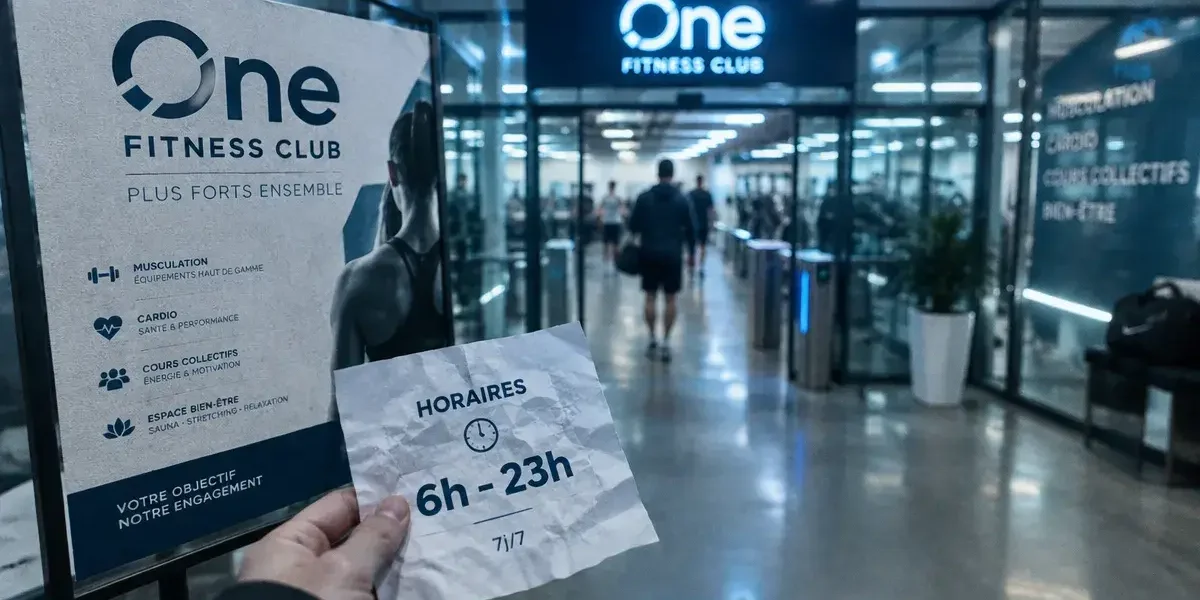 Salle de sport One Fitness Club Issy-les-Moulineaux : 1500 m², ouverte 7j/7