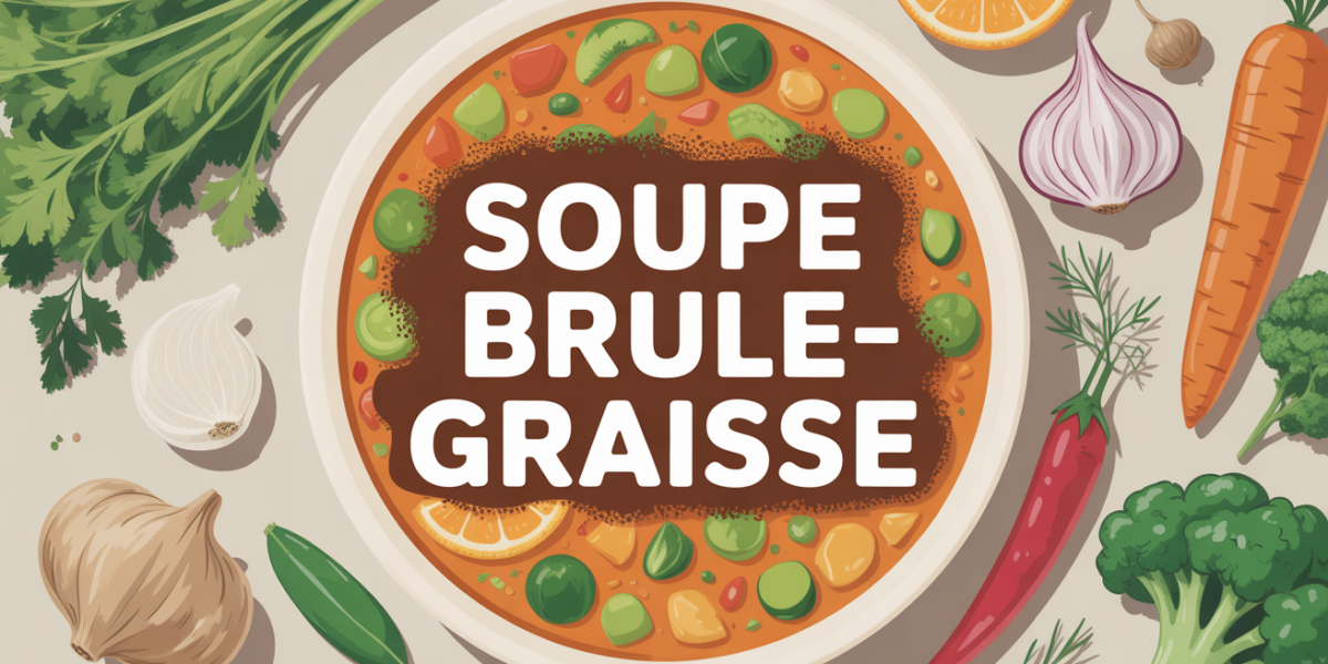 bol soupe brule graisse legumes verts et orange