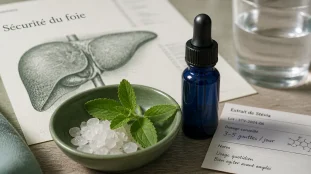 Stevia danger pour le foie : seuil 4 mg/kg, sécurité du foie