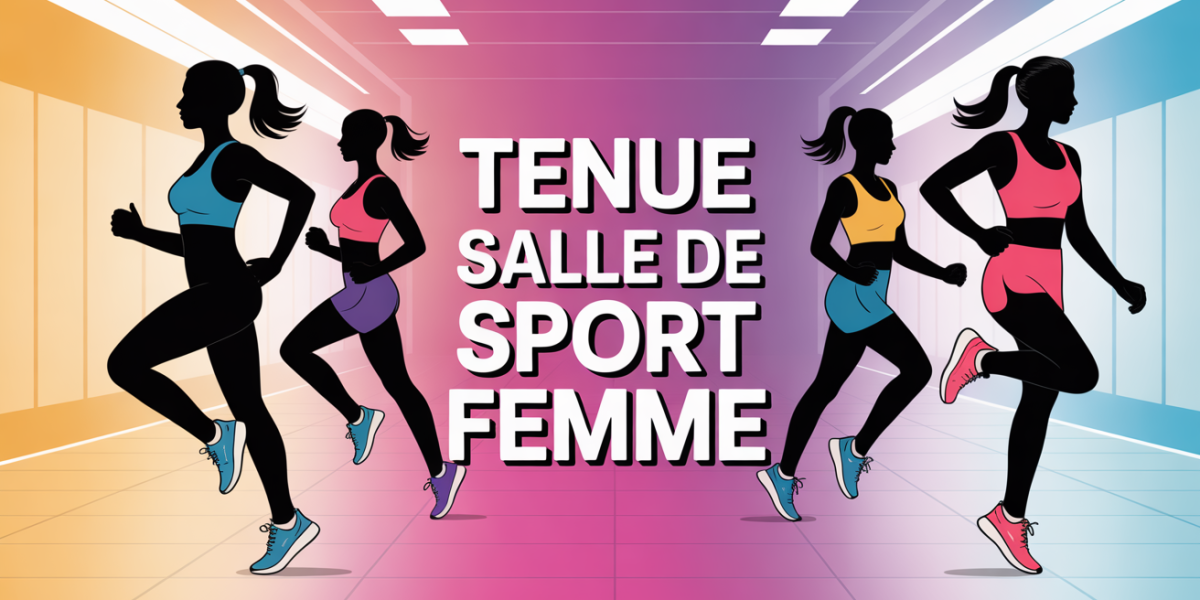 tenue salle de sport femme en salle lumineuse