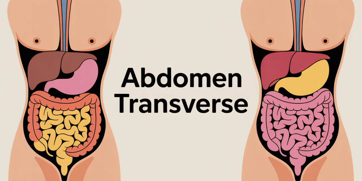 abdomen coupe transverse transverse de l abdomen