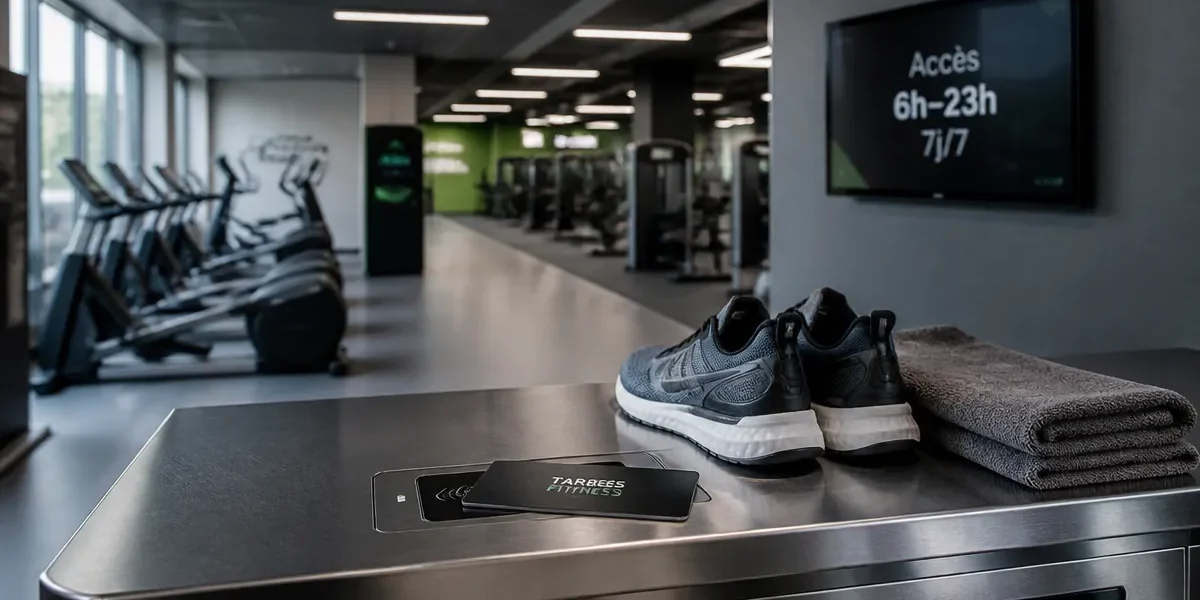 Vita Liberté Tarbes : badge d’accès 24/24 et zone cardio