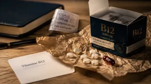 Vitamine B12 compléments alimentaires : comprimés sublinguaux et gélule